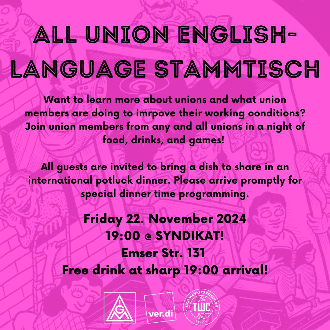 All Union Stammtisch